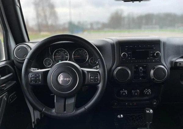 Jeep Wrangler cena 106000 przebieg: 146900, rok produkcji 2016 z Lublin małe 466